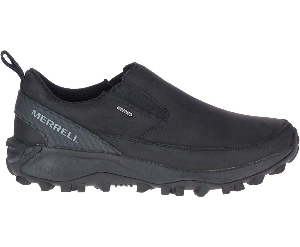 Zapatos De Seguridad Hombre - Merrell Thermo Kiruna Moc Waterproof - Negras - SOCR-59320